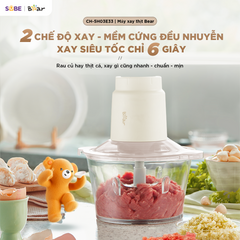 Máy xay thịt Bear 1,8L CH-5H03E33
