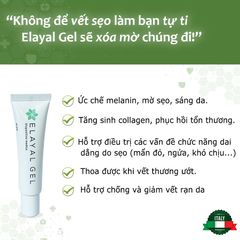[TOP] Gel Mờ Sẹo Elayal Gel - Nhập Khẩu Italia Chuẩn Y Khoa, Chuyên Sẹo Lồi, Sẹo Lõm, Sẹo Cũ Và Sẹo Mới Tuýp 15ml