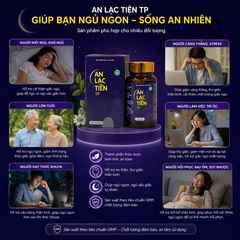 An Lạc Tiên TP 30 viên - Hỗ trợ thư giãn, giảm căng thẳng, hỗ trợ ngủ ngon