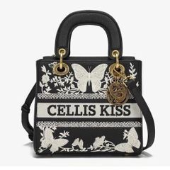 (Hàng V.I.P LIMITED - FULLBOX HÃNG) - Túi xách nữ CELLIS KISS dáng đen sang trọng, thời thượng, phong cách Tây