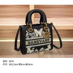 Túi xách nữ BANEVANF dáng đen sang trọng, thời thượng, phong cách Tây