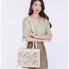 (Hàng V.I.P LIMITED - KHÔNG HỘP) - Túi xách Nữ MENGLISHA Dáng Công Sở Sang Trọng. Dễ phối đồ.