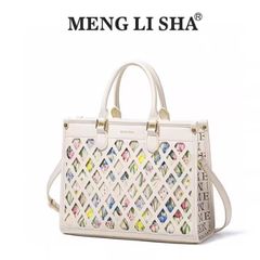 (Hàng V.I.P LIMITED - KHÔNG HỘP) - Túi xách Nữ MENGLISHA Dáng Công Sở Sang Trọng. Dễ phối đồ.