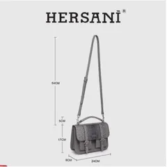 (Hàng V.I.P LIMITED ORDER) - Túi xách nữ HERSANI thiết kế dáng Công Sở Cá Sấu