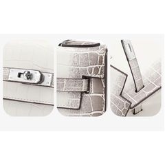 (HÀNG V.I.P - FULL BOX/ NO BOX) - Túi xách nữ Bạch tạng sang trọng size 25 da PU khóa bạc