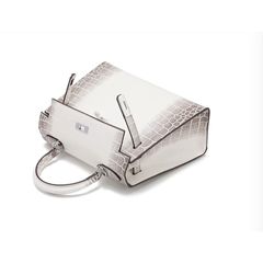 (HÀNG V.I.P - FULL BOX/ NO BOX) - Túi xách nữ Bạch tạng sang trọng size 25 da PU khóa bạc