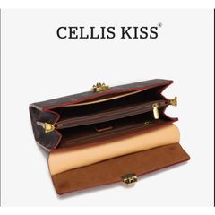 (Hàng V.I.P LIMITED - FULLBOX HÃNG) - Túi xách nữ CELLIS KISS thiết kế mới thanh lịch , thời thượng. Bag
