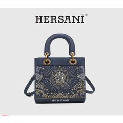 (Hàng V.I.P LIMITED ORDER) - Túi xách nữ HERSANI thêu thủ công sao sang trọng, đẳng cấp