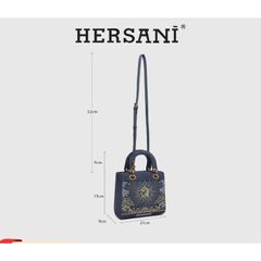 (Hàng V.I.P LIMITED ORDER) - Túi xách nữ HERSANI thêu thủ công sao sang trọng, đẳng cấp