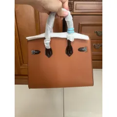 (HÀNG V.I.P ORDER - LIMITED) - Túi cầm tay Nữ dạng H.M Phong cách mới da thật đính pha lê kim cương size 30