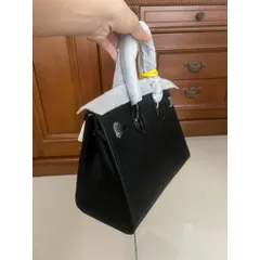 (HÀNG V.I.P ORDER - LIMITED) - Túi cầm tay Nữ dạng H.M Phong cách mới da thật đính pha lê kim cương size 30