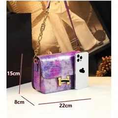 (HÀNG VIP ORDER) - Túi KẸP NÁCH chữ H Size 22 Da Bóng Họa Tiết SANG TRỌNG