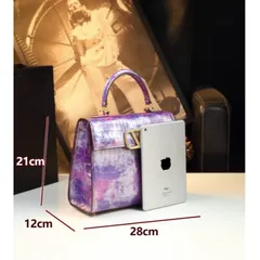 (HÀNG VIP ORDER) - Túi Công Sở Size 28 Da Bóng Họa Tiết SANG TRỌNG