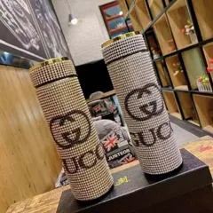 (Hàng Vip - FULL BOX - LIMTED - GIAO MÀU NGẪU NHIÊN) - Bình giữ nhiệt ĐÍNH ĐÁ làm bằng inox 304 có cảm ứng nhiệt độ
