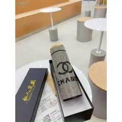 (Hàng Vip - FULL BOX - LIMTED - GIAO MÀU NGẪU NHIÊN) - Bình giữ nhiệt ĐÍNH ĐÁ làm bằng inox 304 có cảm ứng nhiệt độ