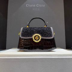 (HÀNG CAO CẤP) Túi xách nữ dáng thuyền IT Fashion cao cấp nội địa Trung sang chảnh thanh lịch đính đá lấp lánh