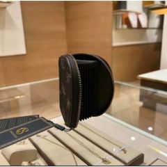 (Hàng V.I.P LIMITED - FULL BOX) - Ví đựng thẻ Cellis Kiss 12 ngăn tối giản sang trọng, thời thượng . Màu Kem/Nâu
