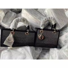 (Hàng VIP - ORDER) - Túi xách Nữ Sang Trọng dáng Đì Ô đá trắng