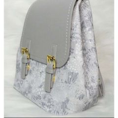 (HÀNG XINH - LIMITED) - Balo Nữ Họa Tiết Xám Xinh Xắn