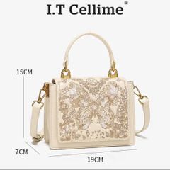 (Hàng V.I.P LIMITED - FULLBOX HÃNG) Túi xách nữ CELLIME -Thiết kế phiên bản giới hạn tinh tế, trang nhã, thời thượng.