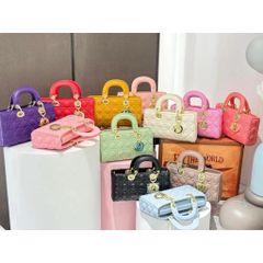 (FULL BOX/ NO BOX) - Túi Đì ô lì Ngang size 25 chuẩn hàng