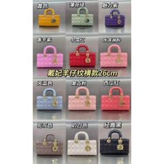 (FULL BOX/ NO BOX) - Túi Đì ô lì Ngang size 25 chuẩn hàng