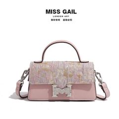 (Hàng V.I.P LIMITED ORDER) - Túi xách nữ MISS GAIL thương hiệu HongKong BST hè 2025 phong cách tiểu thư, trang nhã