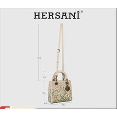 (Hàng V.I.P LIMITED ORDER) - Túi xách nữ HERSANI thiết kế thêu thủ công, phiên bản giới hạn bag