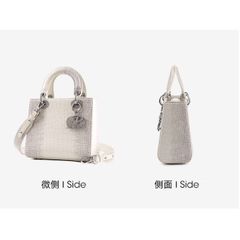(NEW LIMITED ORDER) - Túi xách Nữ Dáng Vuông Bạch Tạng Khóa Chữ Sang Trọng