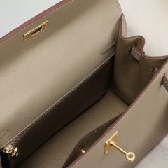 (FULL BOX/ NO BOX Size 25) - Túi xách Nữ KHÓA VÀNG không dập hãng