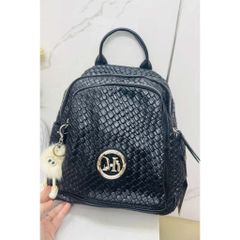 (TẶNG KÈM CHARM) - Balo nữ thời trang thương hiệu HIMA Chất Da Pu Mềm, Vân Nổi, Không Thấm Nước