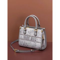 (Hàng V.I.P LIMITED) - Túi tote thêu hoa 2 MÀU tinh tế MISS GAIL sang chảnh tặng dây buộc nơ