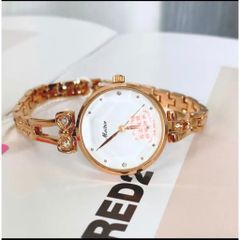 (Hàng Mới Về) - SET Đồng Hồ Nữ Sang Chảnh 5 Phụ kiện Thời trang Chất liệu Thép Không Gỉ