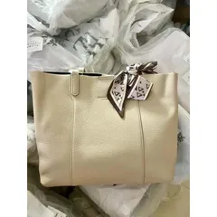 Túi xách nữ công sở da bò tặng kèm nơ size 34, đựng vừa giáo án, A4
