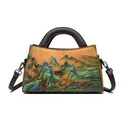 (HÀNG ĐẸP) - Túi xách Retro Size 28 ĐỦ MÀU - Thơm Mây Sợi Phong Cách Dân Tộc Mới Sườn Xám