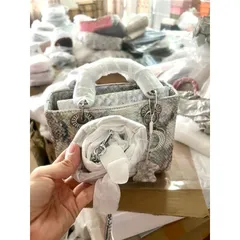 (HÀNG V.I.P ORDER) - Túi xách Nữ dáng vuông xà cừ thanh lịch sang trọng size 20