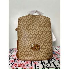 (VIP ORDER LIMITED) - BALO VALEN.T.INO Nâu To CHỐNG TRỘM Size 35cm SANG TRỌNG
