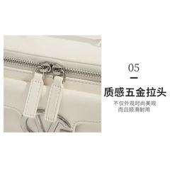 (VIP ORDER LIMITED) - Cốp TRẮNG VALEN.T.INO Da Thật Nhỏ cầm tay, đeo chéo THANH LỊCH