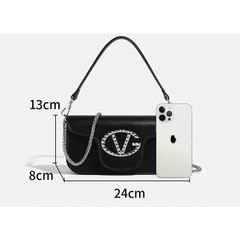 (VIP ORDER LIMITED) - Túi kẹp nách VALEN.T.INO Nhỏ cầm tay Sang Trong Màu ĐEN
