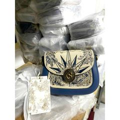 (Hàng V.I.P LIMITED ORDER) - Túi xách Nữ CELLIS KISS sang trọng tinh tế, thêu xanh