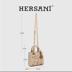 (Hàng V.I.P LIMITED ORDER) - Túi xách nữ da thật HERSANI chính hãng thiết kế thời thượng