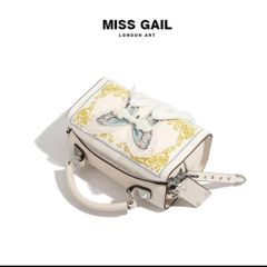 (Hàng V.I.P LIMITED) - Túi xách nữ phiên bản giới hạn MISS GAIL thêu ngọc tinh tế