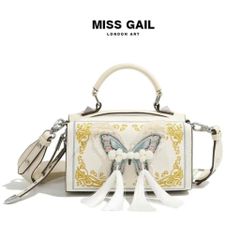 (Hàng V.I.P LIMITED) - Túi xách nữ phiên bản giới hạn MISS GAIL thêu ngọc tinh tế
