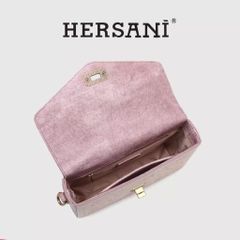 (Hàng V.I.P LIMITED - NO BOX - SHOP TẶNG HỘP KHÁC) - Túi xách nữ HERSANI trang nhã, tinh tế, tiểu thư thời thượng