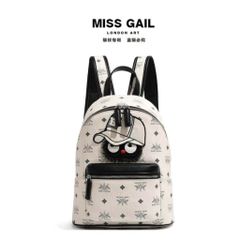 Balo thời trang nữ thiết kế gấu hoạt hình phiên bản giới hạn, đeo 2 kiểu phong cách mới thời thượng.