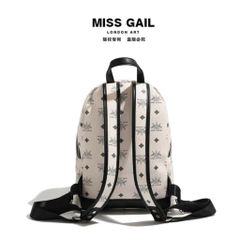 Balo thời trang nữ thiết kế gấu hoạt hình phiên bản giới hạn, đeo 2 kiểu phong cách mới thời thượng.