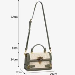 (Hàng V.I.P LIMITED - FULLBOX HÃNG) - Túi xách nữ CELLIS KISS phiên bản giới hạn sang trọng, nữ tính dáng thêu
