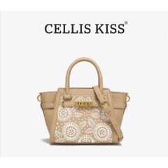 (Hàng V.I.P LIMITED - CELLIS KISS) - Túi xách nữ da thật CELLIS KISS thiết kế dạng công sở thanh lịch, sang trọng