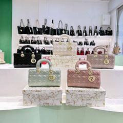 (FULL BOX/ NO BOX) - Túi Đì ô Bóng Ngang size 25 chuẩn hàng