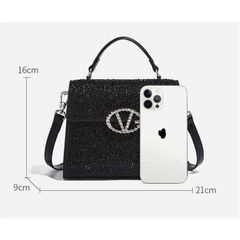 (VIP ORDER LIMITED) - Túi xách Nữ Bling Bling VALEN.T.INO Da Thật Nhỏ cầm tay, đeo chéo SANG TRỌNG